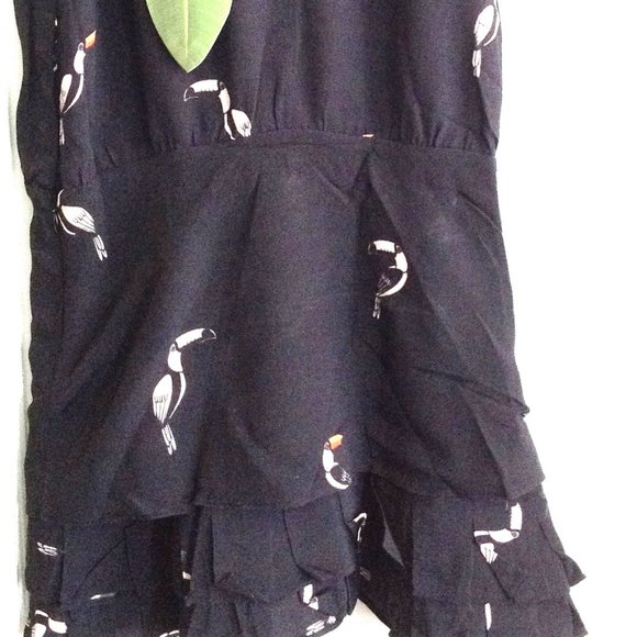 FARM Rio Jungle Tucanos Sleeveless Mini Dress - Picture 9 of 14